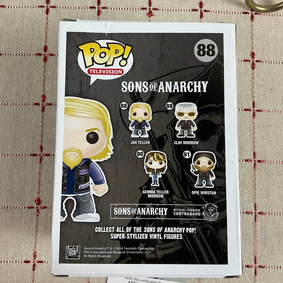 JSA Witnessed Charlie Hunnam Signed Funko Pop! Jax Teller #88 Sons Of Anarchy - Picture 10 of 12